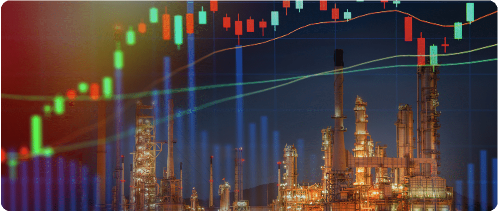 Oil Refinery with graph