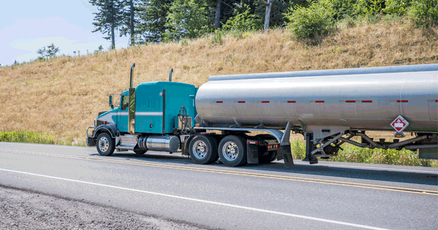 Blog Header Fuel Truck driving